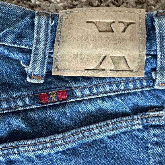 Wrangler Ruger Jeans 38x36 USA Made Straight Leg Denim Vintage Western - Picture 3 of 6